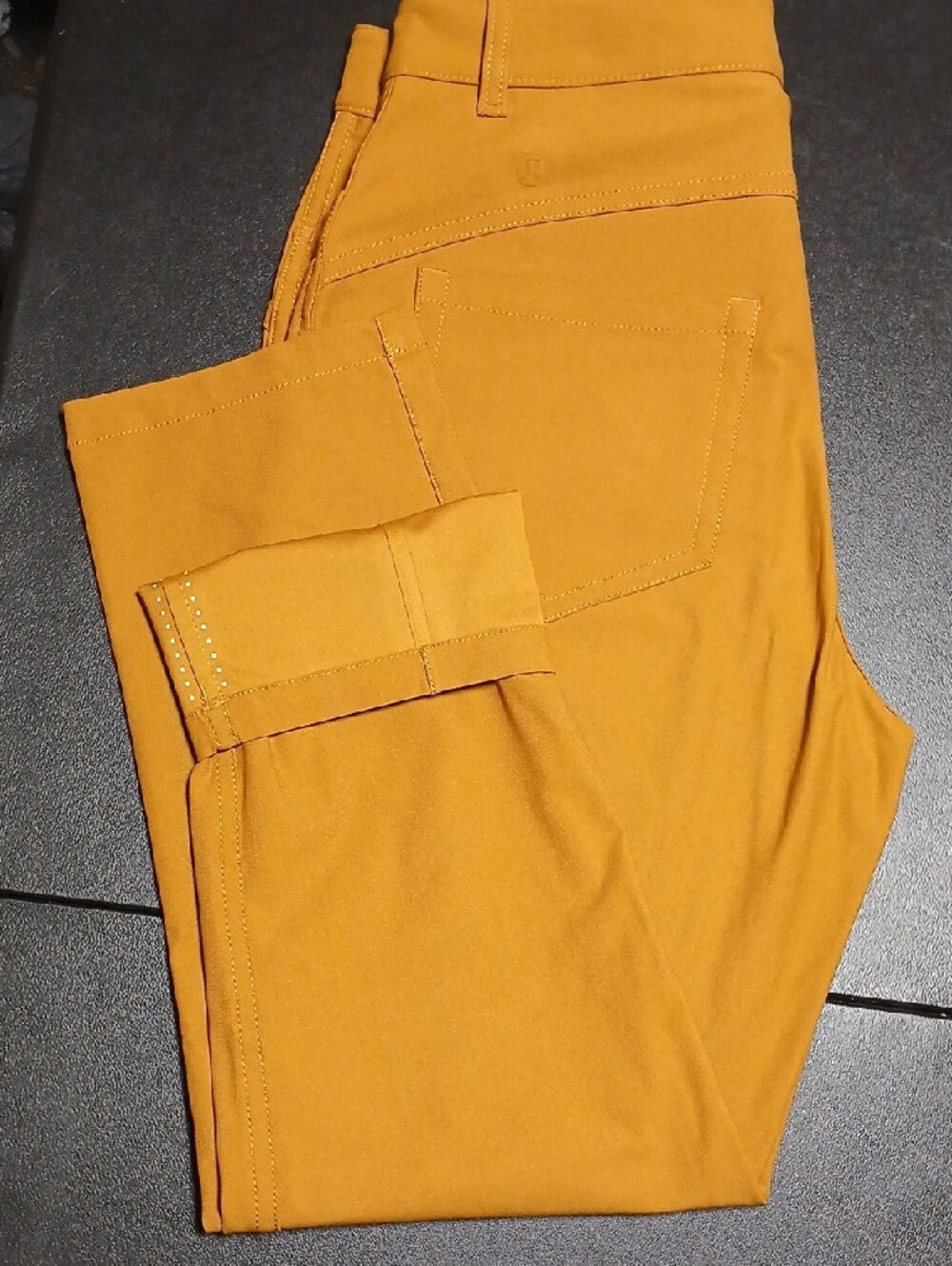 lululemon athletica Men’s Chino-Style Pants - Mustard Gold - Picture 2 of 3